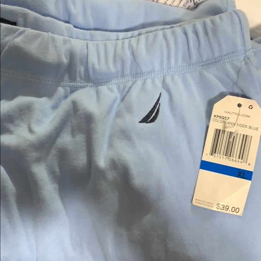 Nautica pajama pants noon blue size XL new /tag